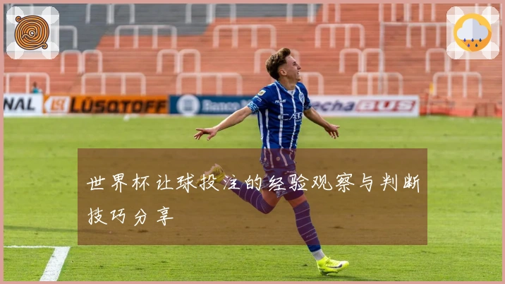 世界杯让球投注的经验观察与判断技巧分享